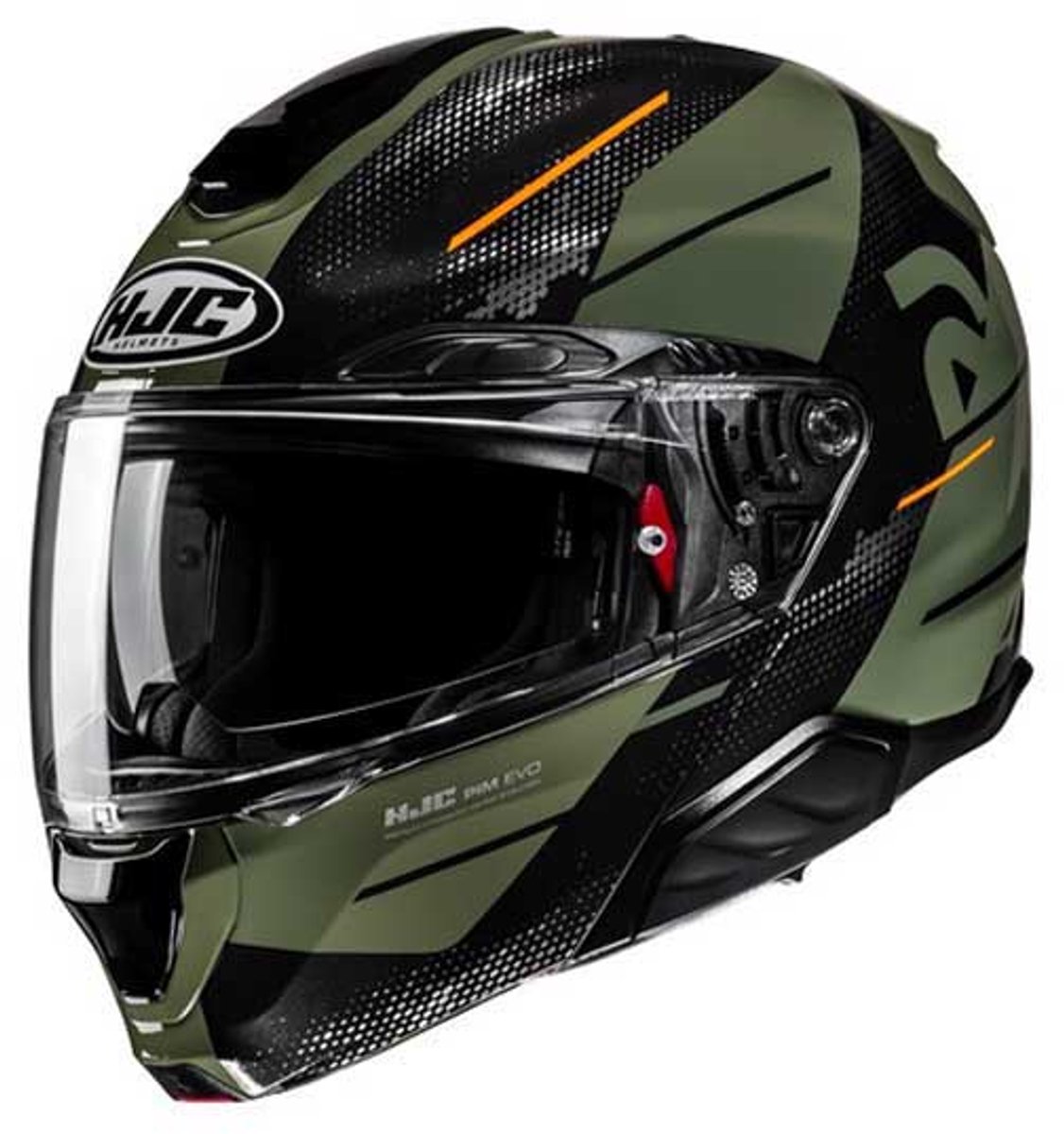 Hjc Rpha 91 Blat Modulaire Helm Groen 2XL