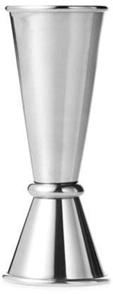 Cocktail Jigger Spirit Dual Measure Cup - Dubbel Roestvrij Staal 25 ml/50 ml