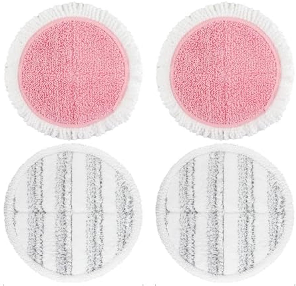 Drijvende dweilpads 16cm - Vervangende Mop Pad voor Stoomreiniger - Absorberende Mop Pads