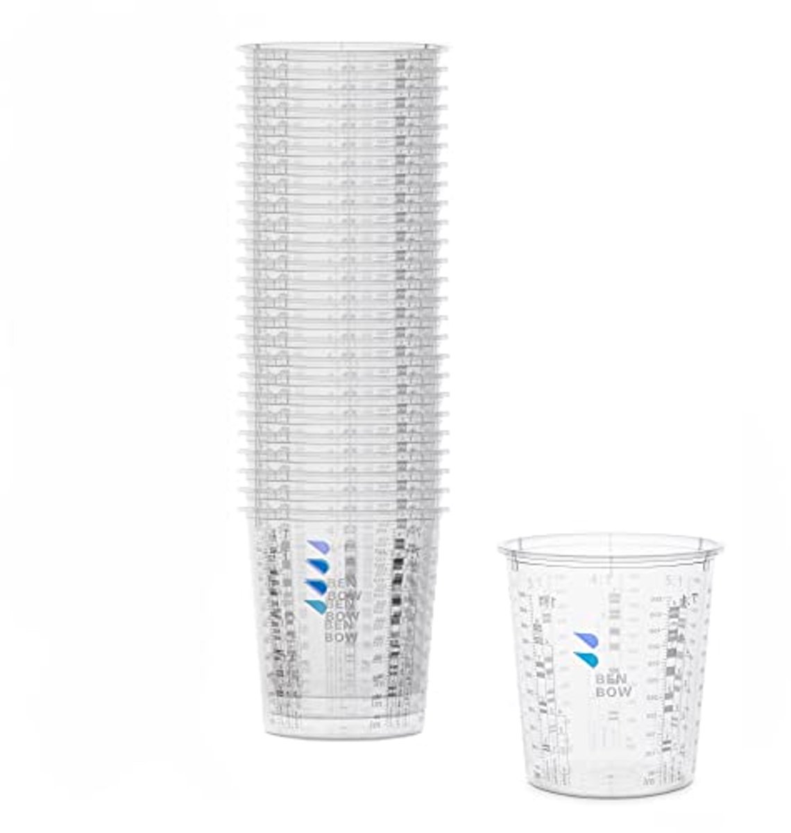 Professionele maatbeker 680 ml met schaalverdeling - ideaal voor verf en mengsels