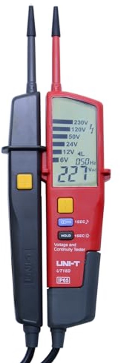 Digitale Spanningstester met Auto Range en LCD Display