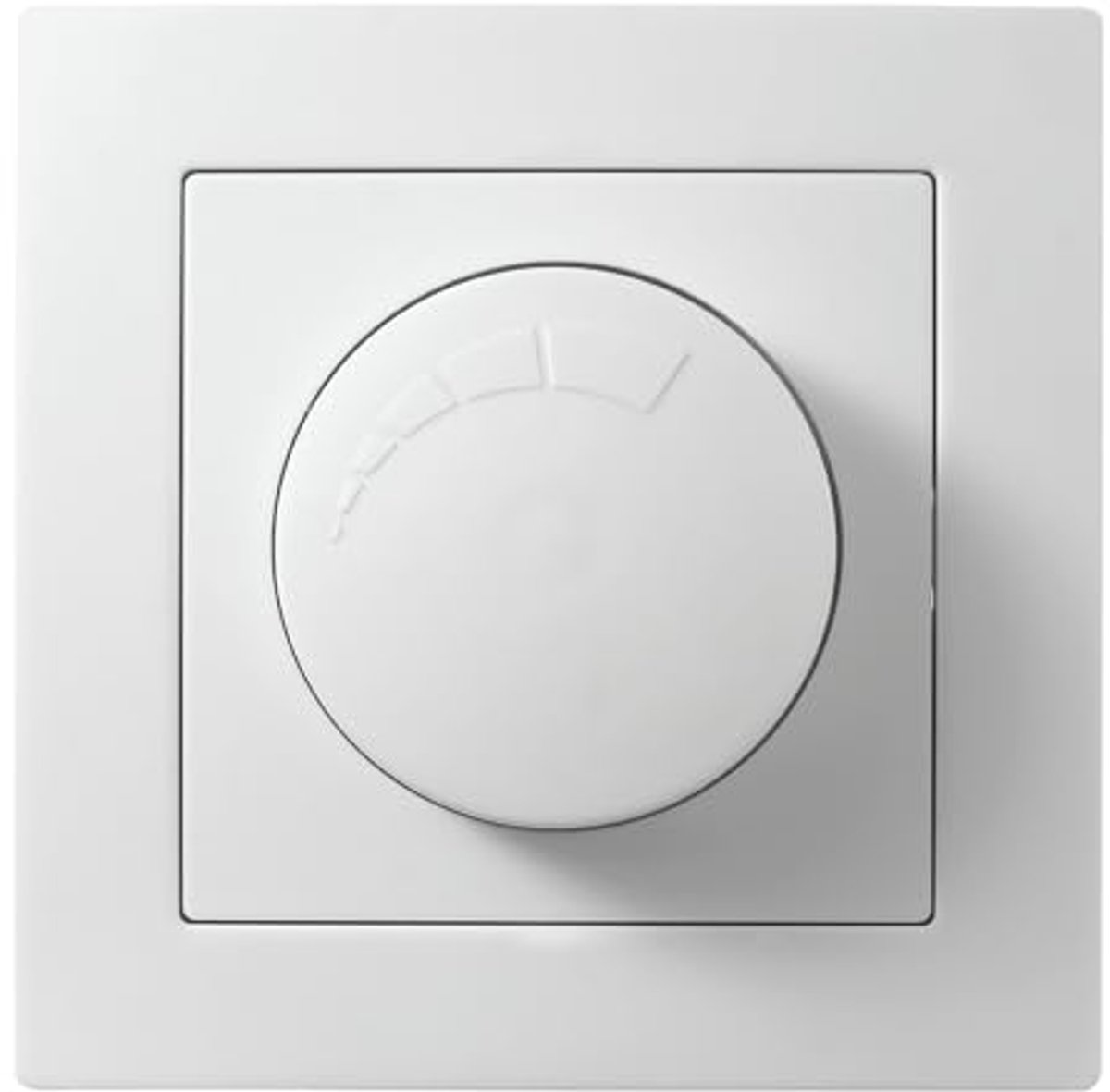 Dimmer voor ohmse lasten met geheugenfunctie, inbouw lichtdimmer 250V~/300W wit