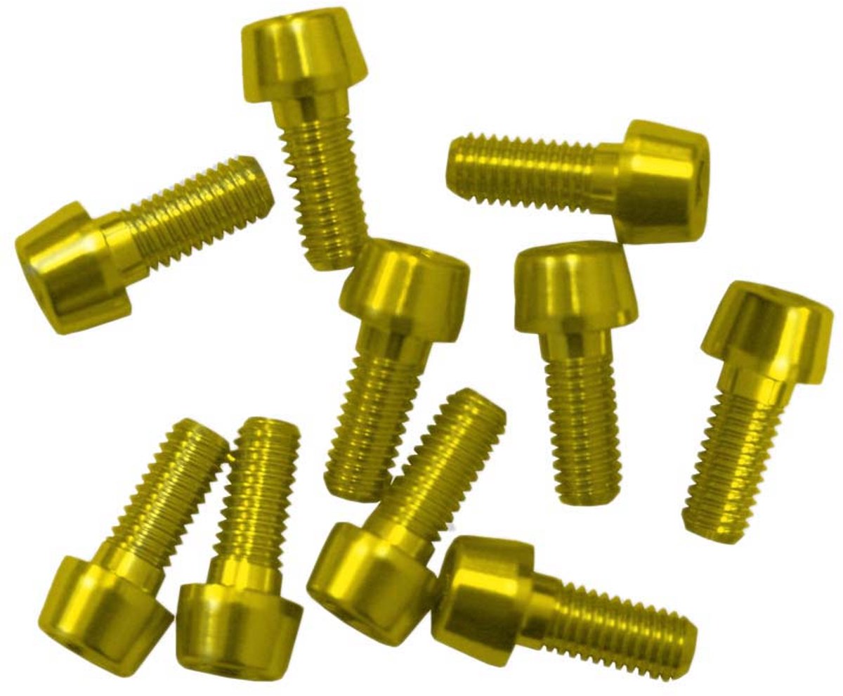 Msc Alu7075t6 Anodised Bout 10 Eenheden Groen M6 x 20 mm