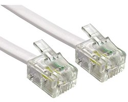 10m ADSL kabel - premium kwaliteit met vergulde contactpins - hoge snelheid internet breedband kabel