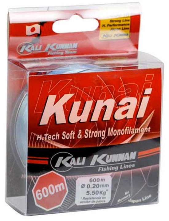 Kali Kunnan Kunai Monofilament 600 M Transparant 0.200 mm van Kali Kunnan — afbeelding 3
