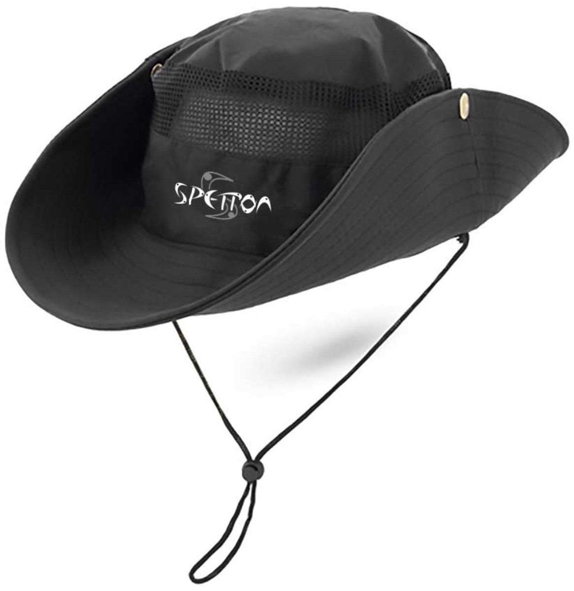 Spetton Explorer Hoed Zwart