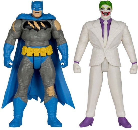 McFarlane Toys DC Direct Page Punchers Action Figure 2-Pack Batman & The Joker (Batman: The Dark Knight Returns) 8 cm Action Figuur