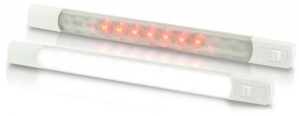 Hella Marine Ip67 Wit/rood Led-licht 12v 3w Transparant 250 Lumens
