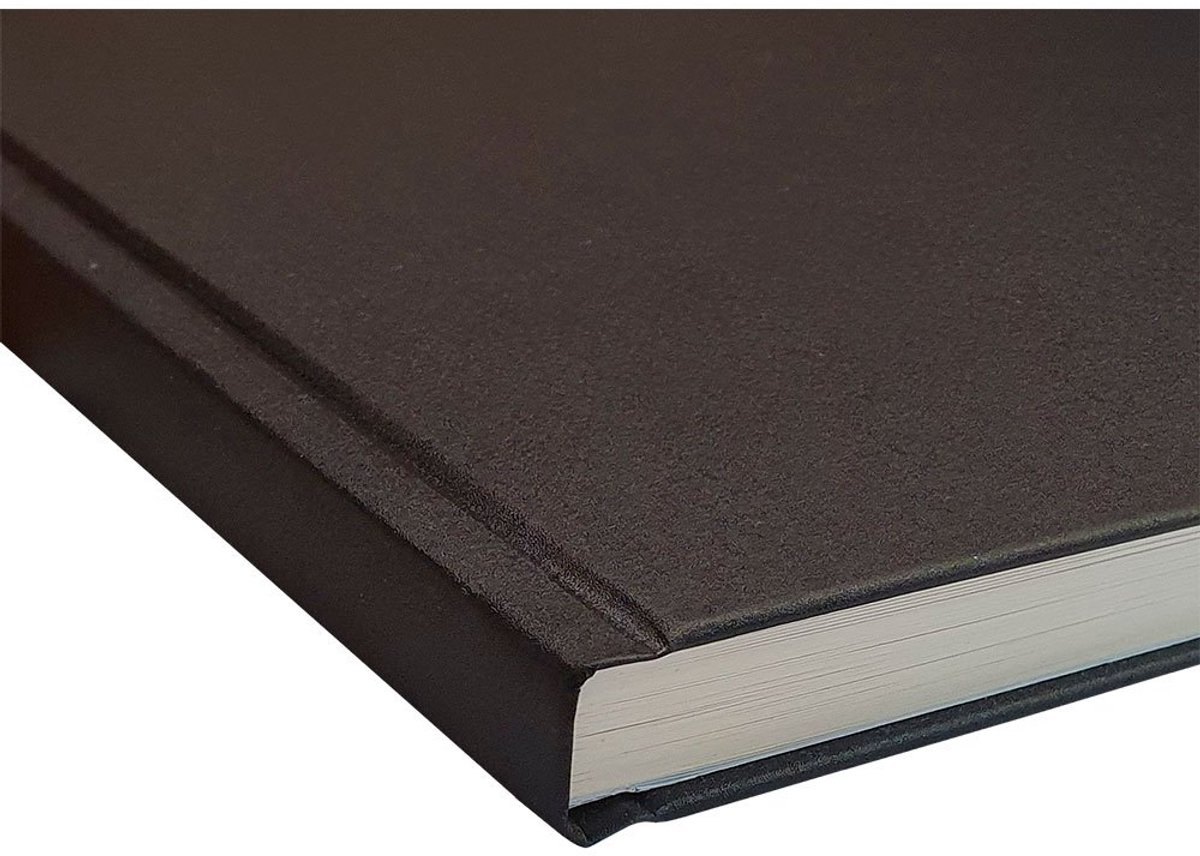 Oxford schetsboek - A4 - 96 vel - 100g papier - harde kaft - zwart — afbeelding 9