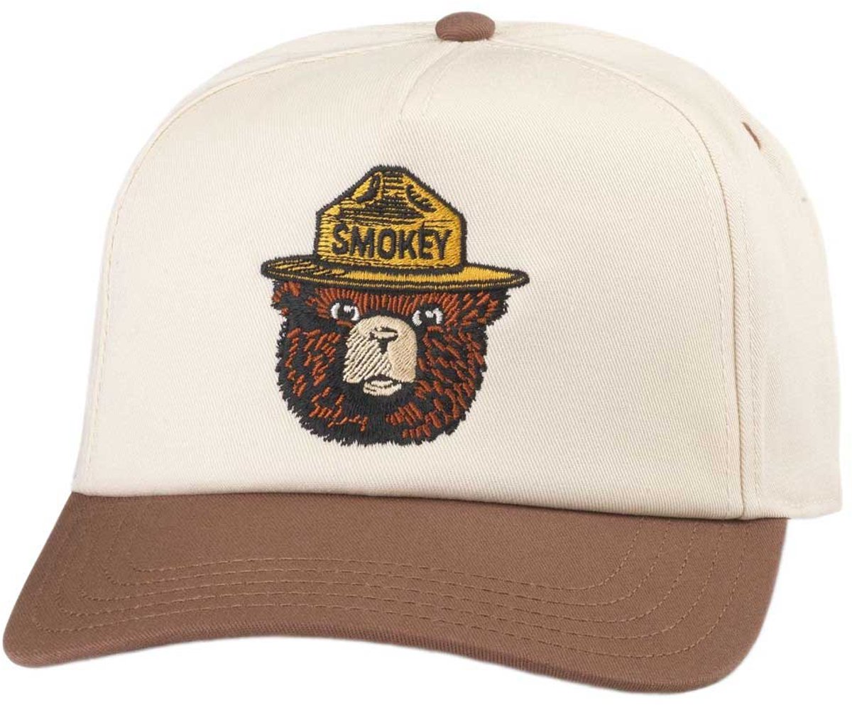 American Needle Roscoe Smokey Bear Pet Beige Man