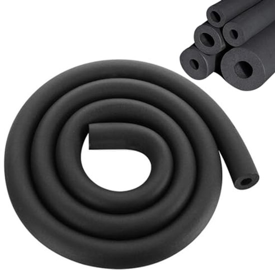 Zelfdichtende buisisolatie 28 mm - 1,8 m schuimrubberen isolatie voor fitnessapparaten
