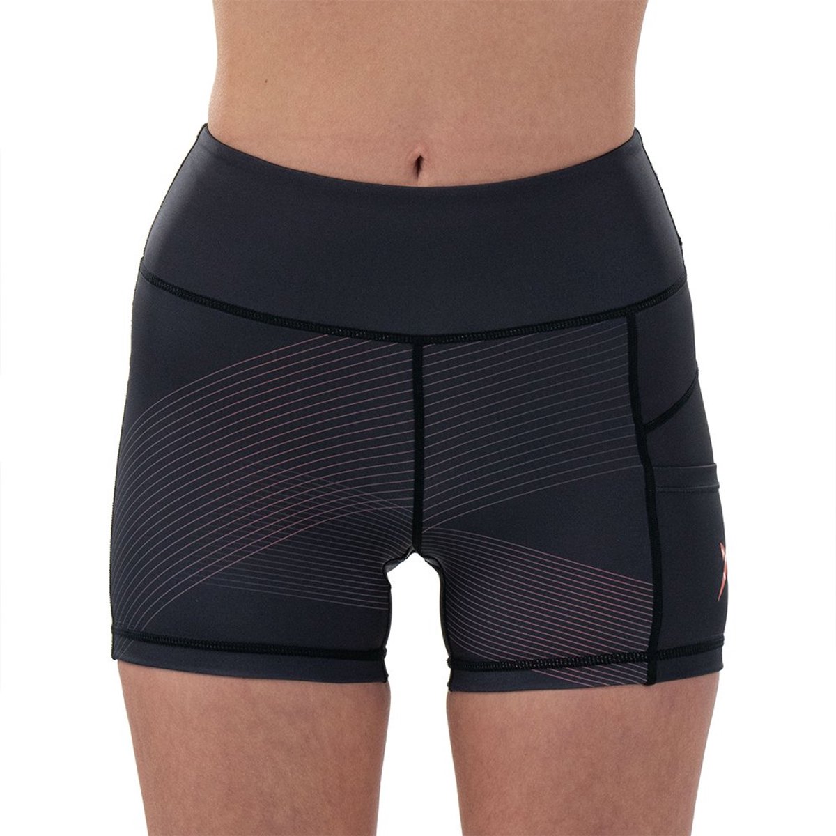 Drop Shot Andra Korte Leggings Zwart M Vrouw
