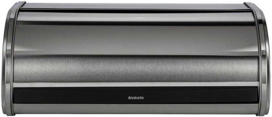 Brabantia Boîte à pain avec couvercle coulissant - Matt Steel