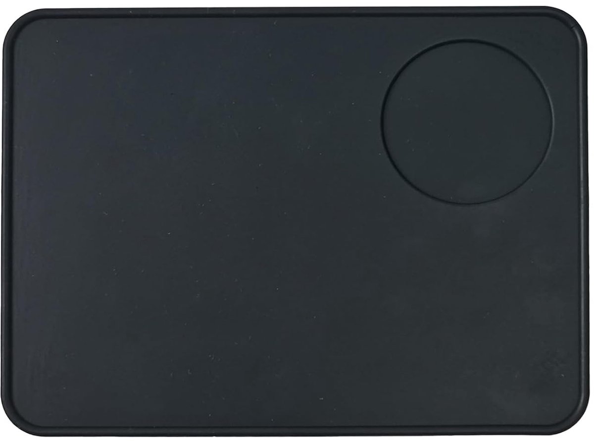 Tampermat - Bescherming tegen krassen - 1 stuk - Zwart - Siliconenhars - 21 cm x 15 cm