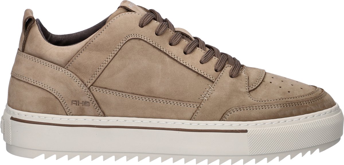 Rehab Creon Nub 4700 Taupe Sneakers Taupe Nubuck Heren - Taupe - Maat 43