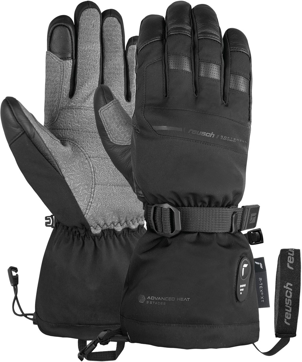 Reusch Fingerhandschuhe Advanced Heat R-TEX® XT Zwart