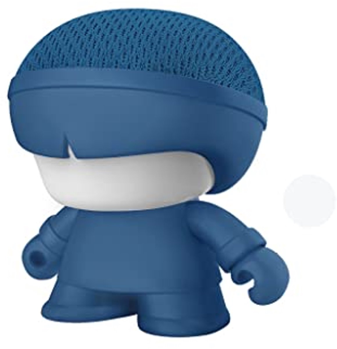Draagbare Bluetooth Speaker met LED Licht - Mini Speaker met 360° Geluid en Selfie Afstandsbediening - Blauw