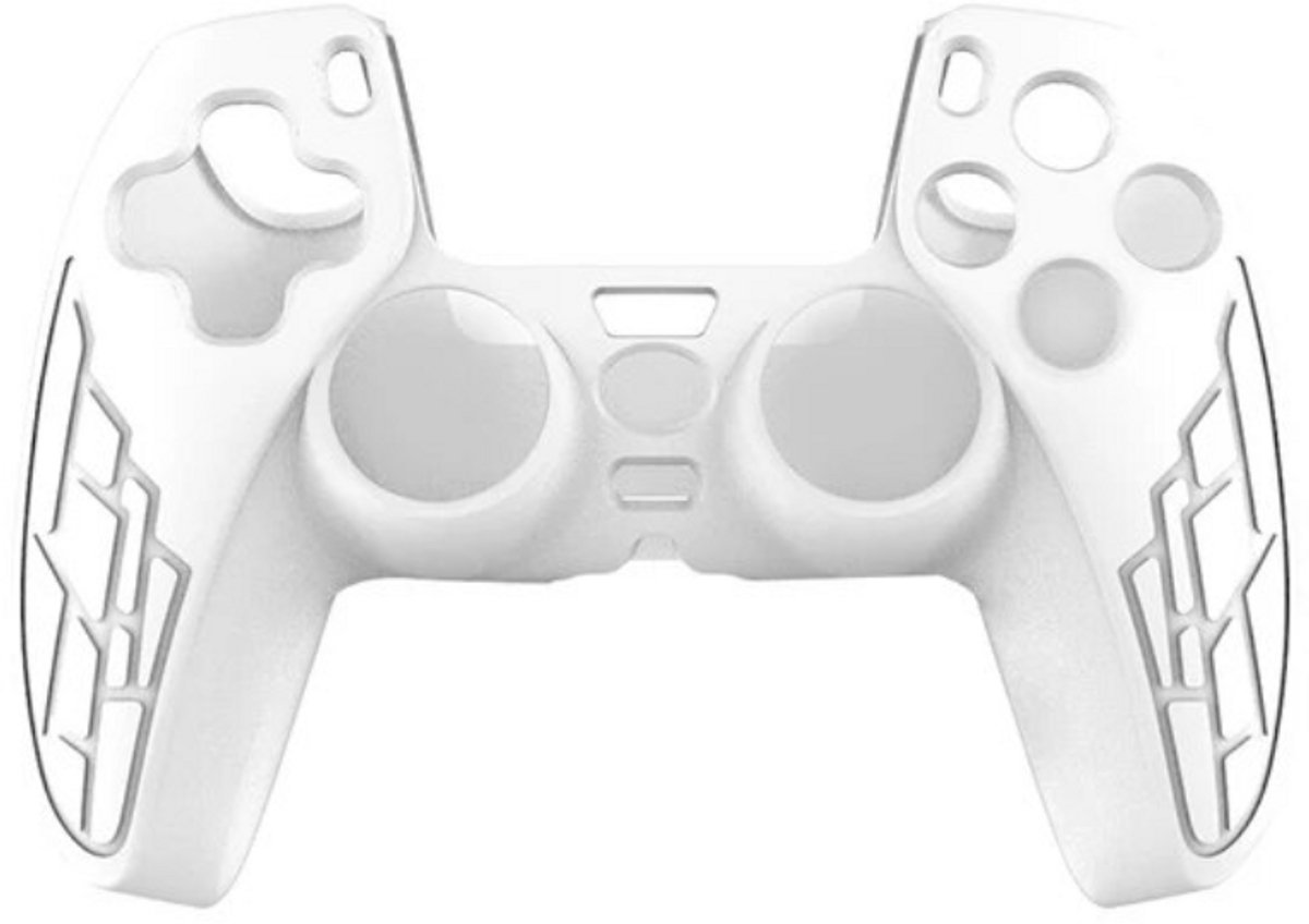 Scoby - Controller Hoesje - Silicone Cover - Geschikt voor PS5 - Universeel - Wit