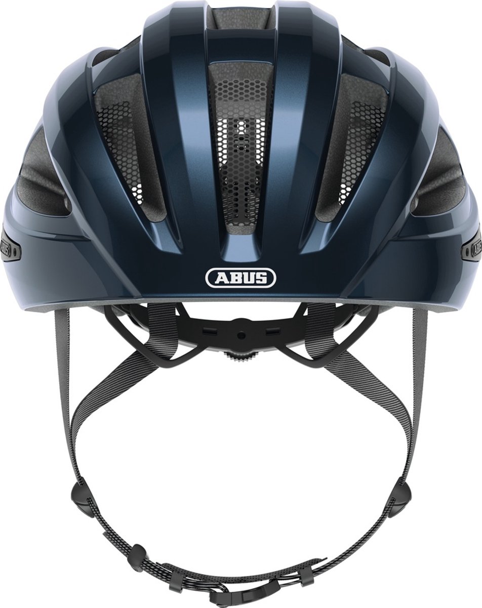 Fietshelm ABUS MACATOR midnight blue S - 51-55 cm - blauw - Geschikt voor gebruik op elektrische fietsen - stadsfietsen - 280 g – foto 3