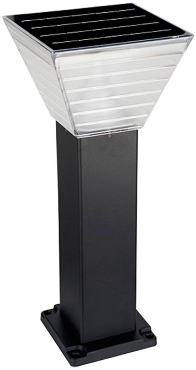 Iplux® - Berlin - Solar Tuinverlichting - Warm wit - Staande lamp 60cm