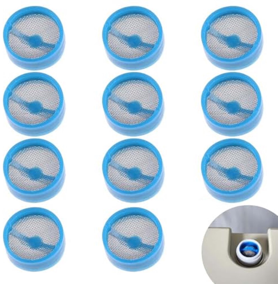 12 Stuks Waterfilter voor Wasmachines - Effectieve Bescherming Tegen Kalkaanslag