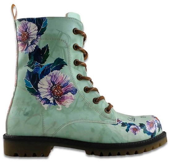 GOBY - Fleurs - Bottes pour femmes - Baskets pour femmes - Bottes femmes - Haute qualité - Fait main - Taille 42