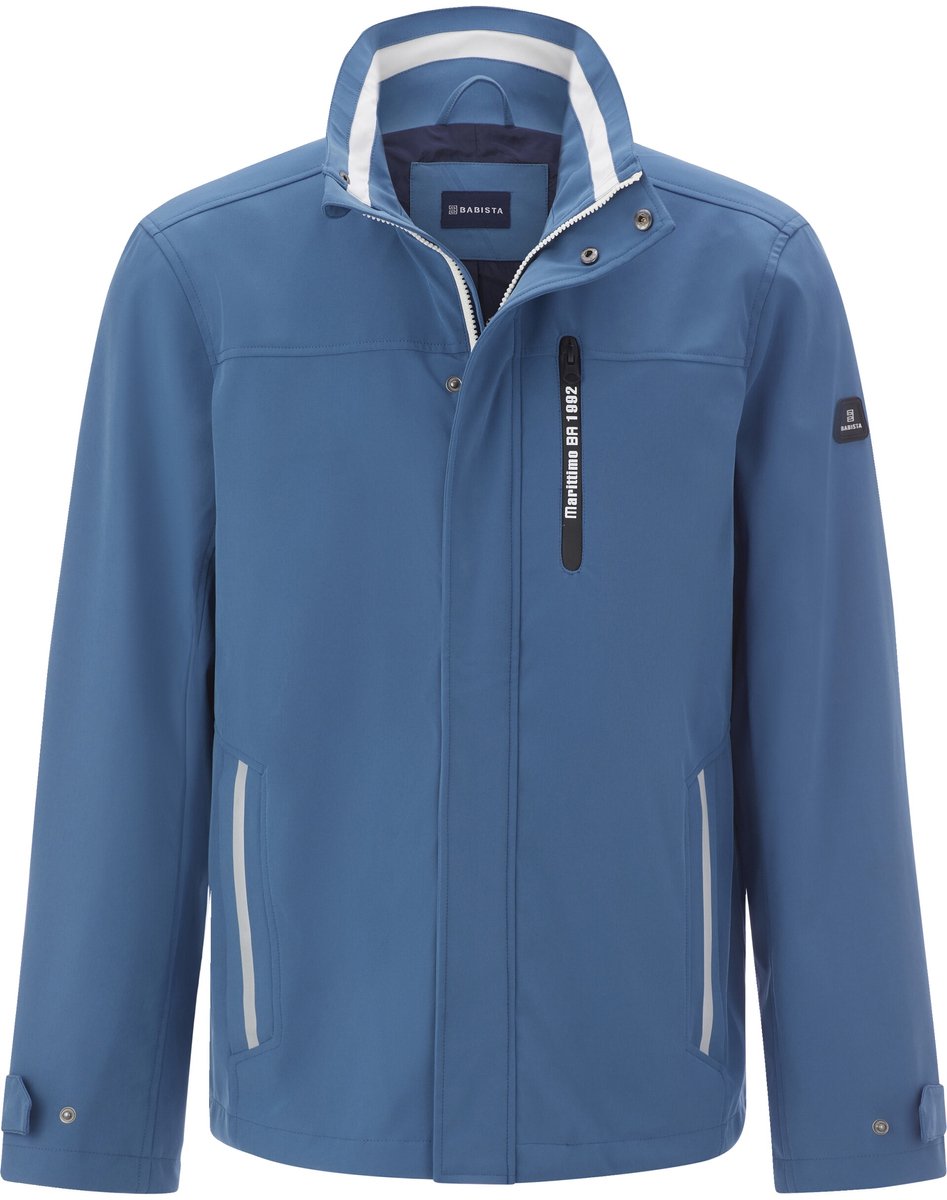 Babista herren Softshelljack Blauw