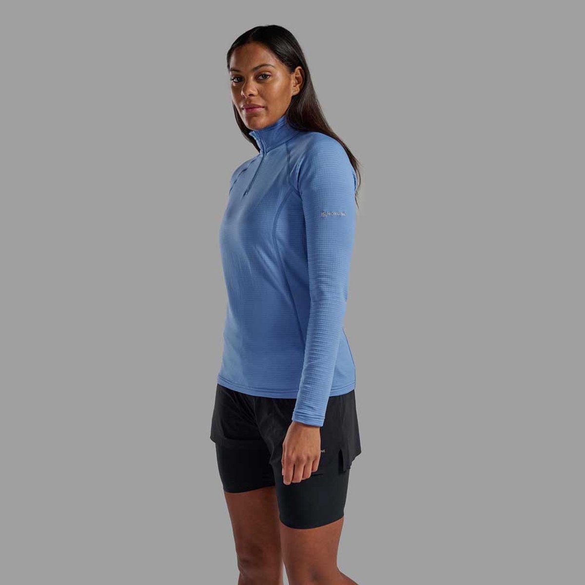 Montane | Protium Lite Pull On Sleeve | Longsleeve Midlayer | Dames | Cornflower | M - — cadeau in Cadeau-ideeën - foto 5
