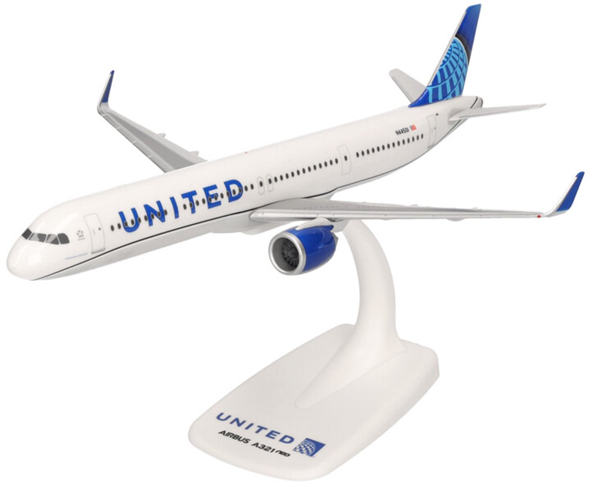 Airbus A321neo United Airlines Herpa 1:200