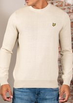Pulls et gilets Lyle & Scott en Cotton mérinos à col rond pour homme - Pull - Sweat à capuche - Gilet - Sable - Taille XXL