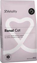 Vetality Kattenvoer Nierdieet - 4 kg - Kattenvoer Droogvoer - Ontlast en Ondersteunt de Nieren van je Kat - Voor Volwassen Katten - Voordeelverpakking