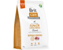 Brit Care Hypoallergenic - Droog Hondenvoer - Junior Large Breed - Lam & Rijst - 12kg