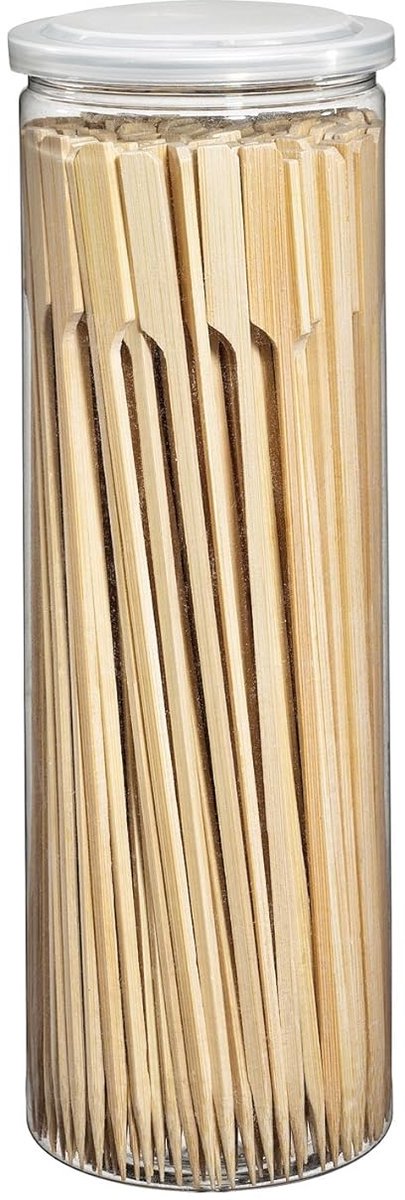 Shasliekspiesen - BBQ accessoires - 150 stuks - robuust hout