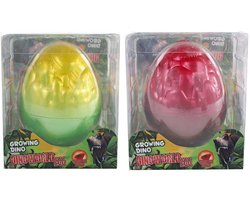 DinoWorld Ei met Groeiende Dinosaurus met edelsteen 8cm