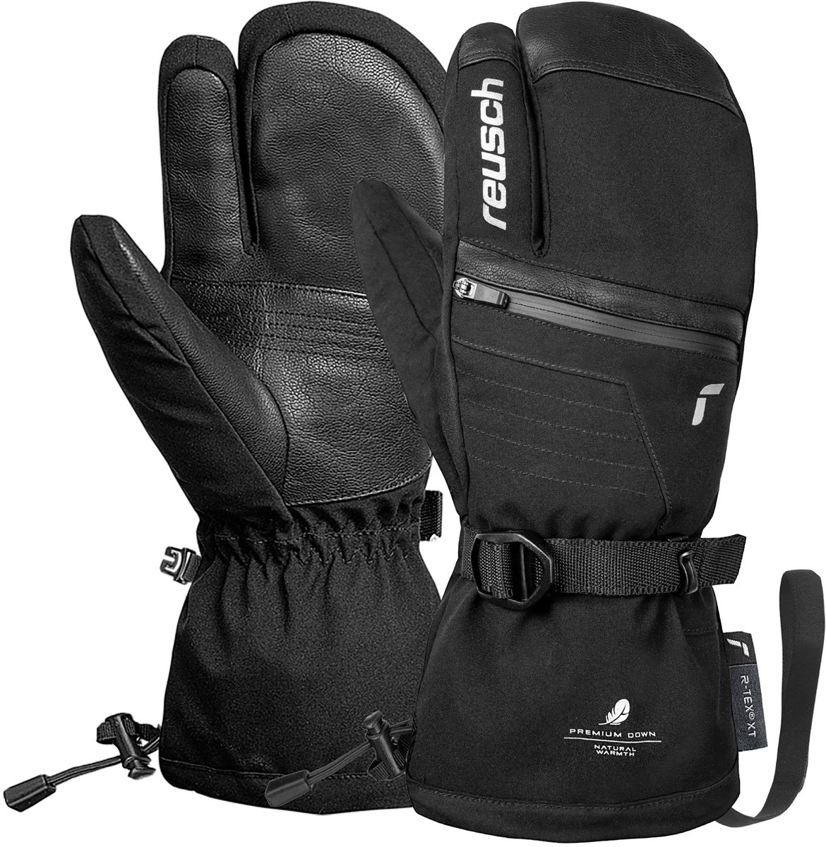 Reusch 3-Finger Handschuhe Lando R-TEX® XT Lobster Zilver