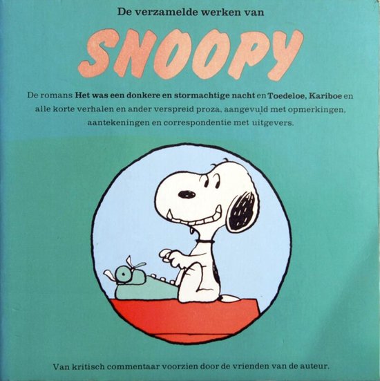 Omslag van Verzamelde werken van snoopy door Charles M. Schulz