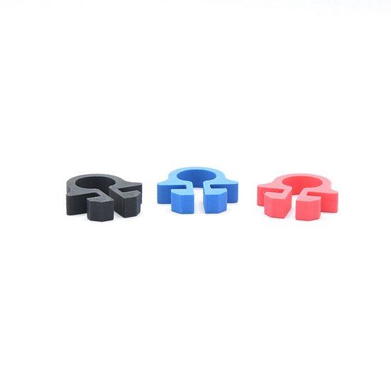 Kabelmanagement Clips voor Sim Rig - Extrusieprofiel 4040 / 4080 / 8020 - Sim Racing Accessoires - Kleur Oranje / 5 - 5 stuks van Sim-Lab — afbeelding 2