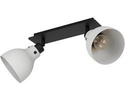 EGLO Matlock Spot - E27 - 52 cm - Grijs|Zwart - Staal