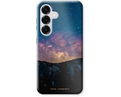 Case Company® - Hoesje geschikt voor Samsung Galaxy S25 hoesje - Travel to space - Tough Case - Maximale Bescherming alle Kanten en Schermrand