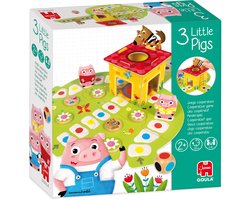 Jumbo - Goula - Drie Kleine Biggetjes - Kinderspel - Bordspel kinderen vanaf 2 jaar - Speelgoed