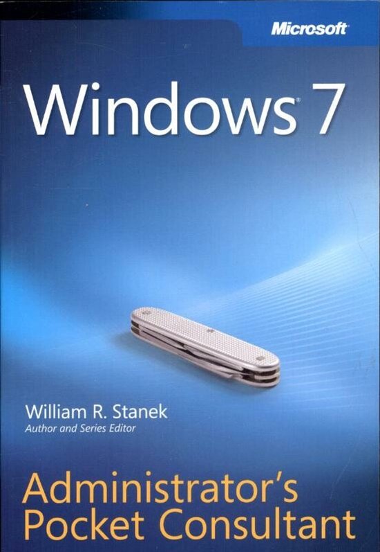 Windows 7 Administrator'S Pocket Consultant - cover