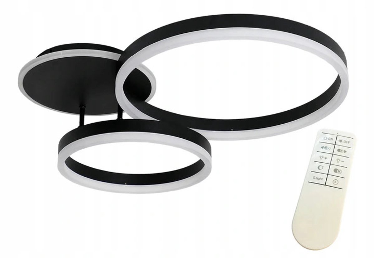 Moderne LED-plafondlamp met afstandsbediening - dimbaar