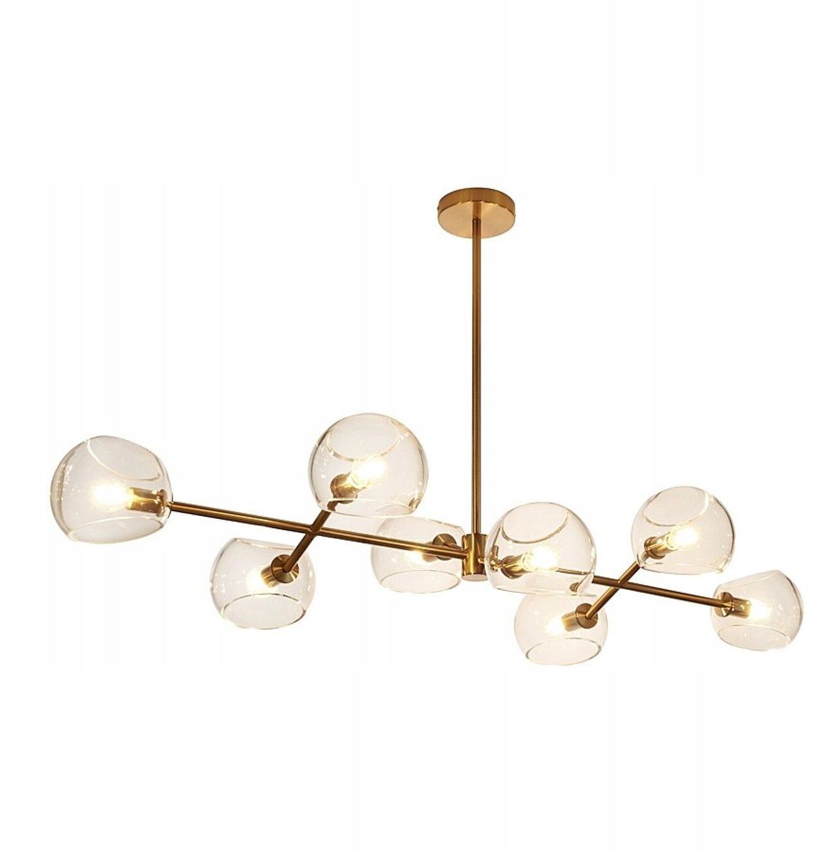 COSMIC-8 Plafondlamp Goud 85 cm - Stijlvolle Verlichting