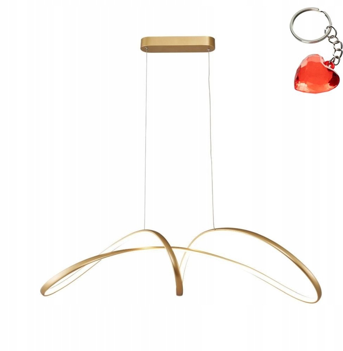 Zuma Line FERMI LED Hanglamp 50W Goud/Geel - Modern
