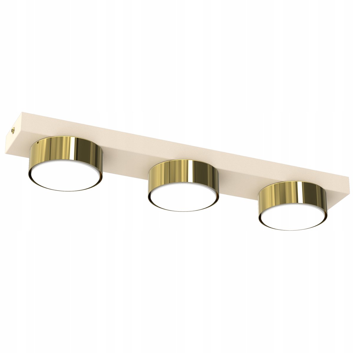 Plafond LED Alfa GX53 Plafondlamp Beige Goud - Stijlvol & Nederlands Product