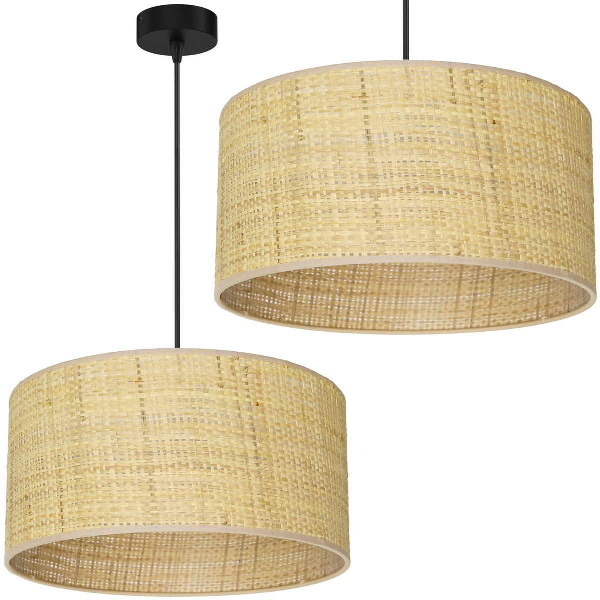 Hanglamp Rotan Boho 30cm E27 LED - de Naturlijk Stibls