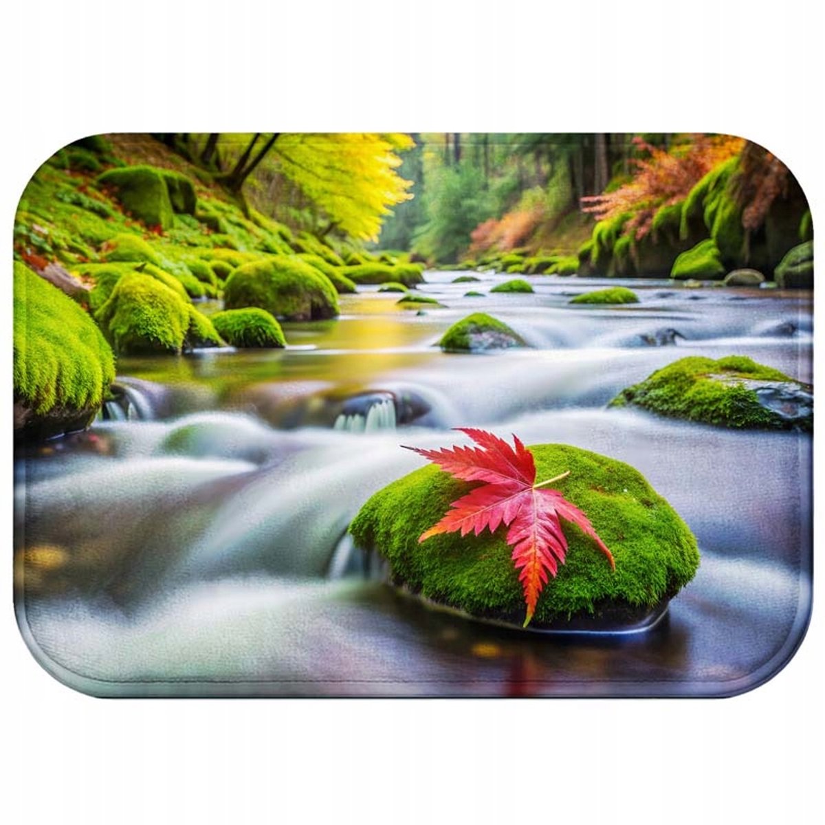 Zachte Antislip Badmat 60x40cm - Sneldrogend & Wasbaar