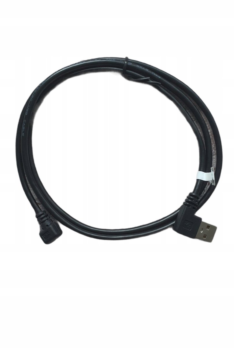 Vitalco Hookige USB naar Micro USB Kabel 1m - Zwart