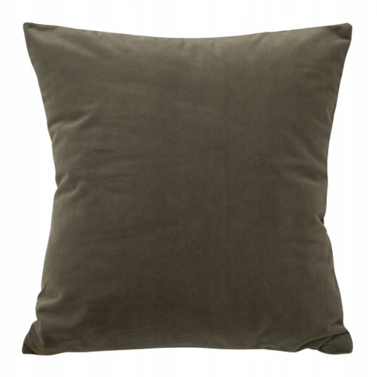 Decoratieve Kussenhoes KRISTI 45x45cm - Zacht Velours Bruin