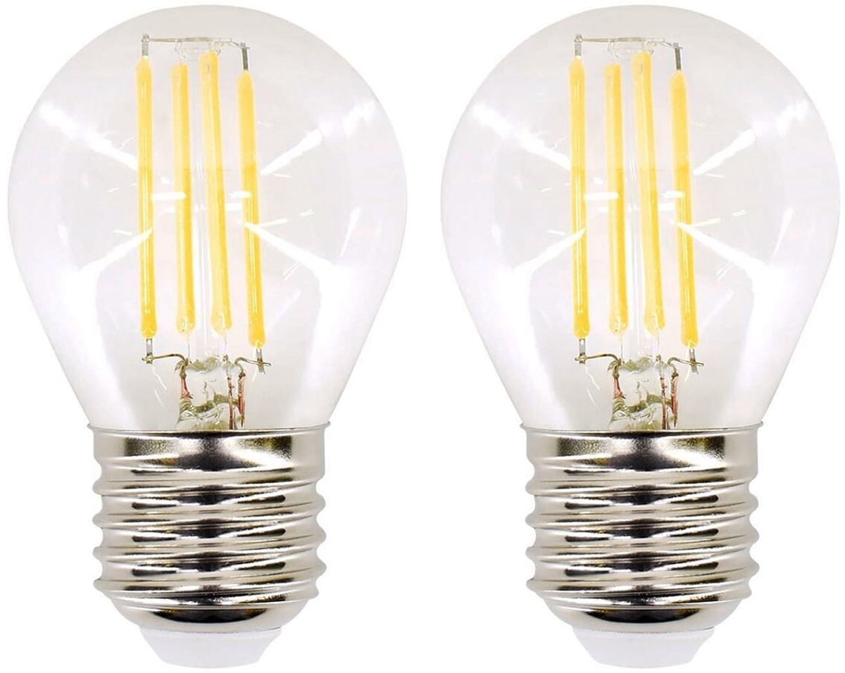 Bemko Premium LED Lamp E27 - vervangt 30W (4W) - 470lm - 4000K Neutraal Wit - 230V - 2 stuks